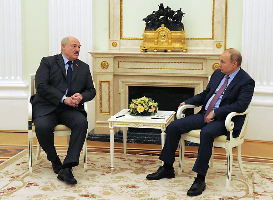 Putin sa stretol s Lukašenkom