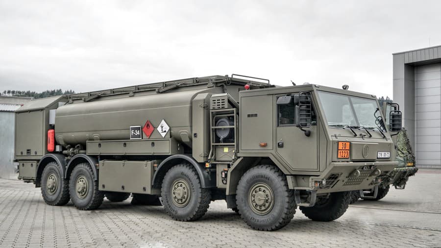  Spoločnosť Tatra Trucks dodá českej armáde podvozky Tatra Force pre vojenské cisterny