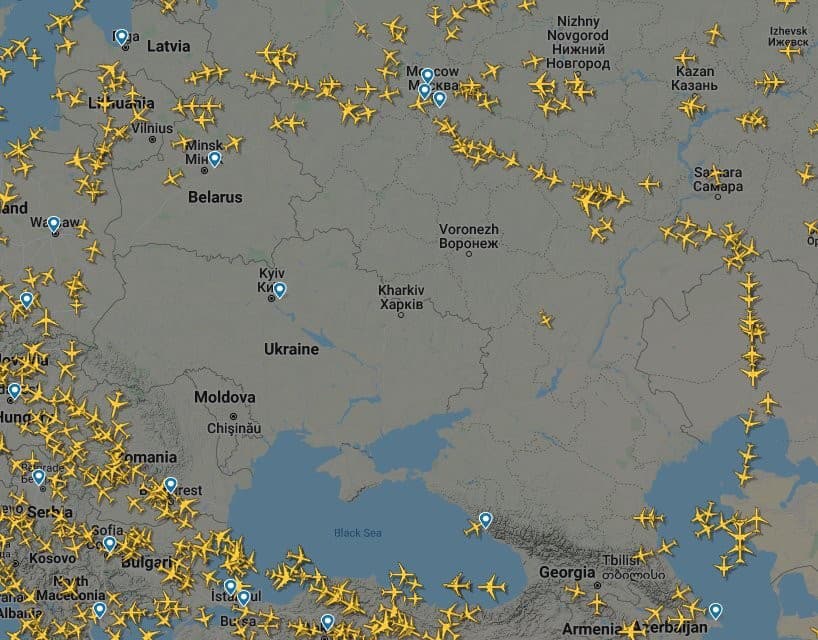 Lietadlá nelietajú už ani nad Bieloruskom