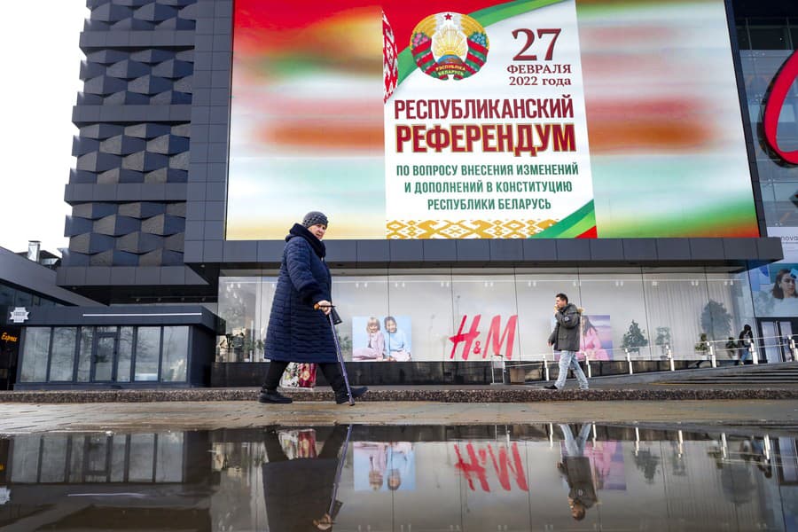 Referendum v Bielorusku.