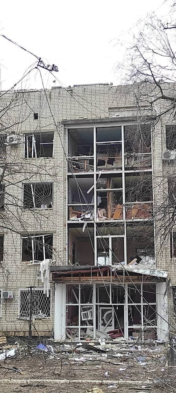 Mesto Černigov po dnešnom rannom ostreľovaní ruskou armádou
