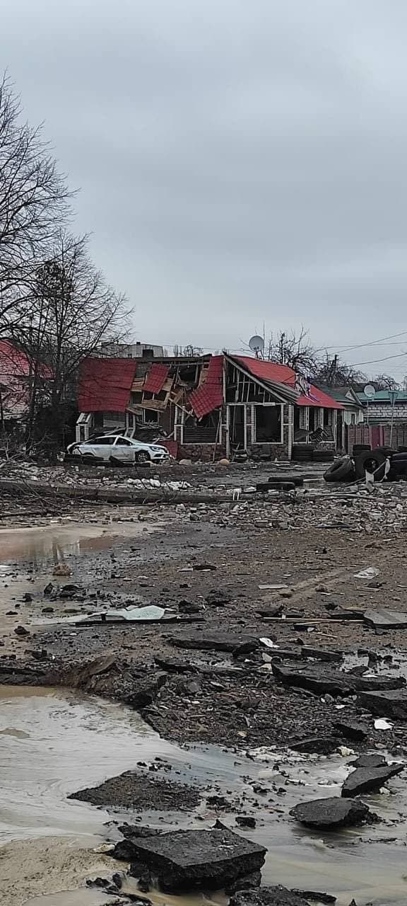 Mesto Černigov po dnešnom rannom ostreľovaní ruskou armádou