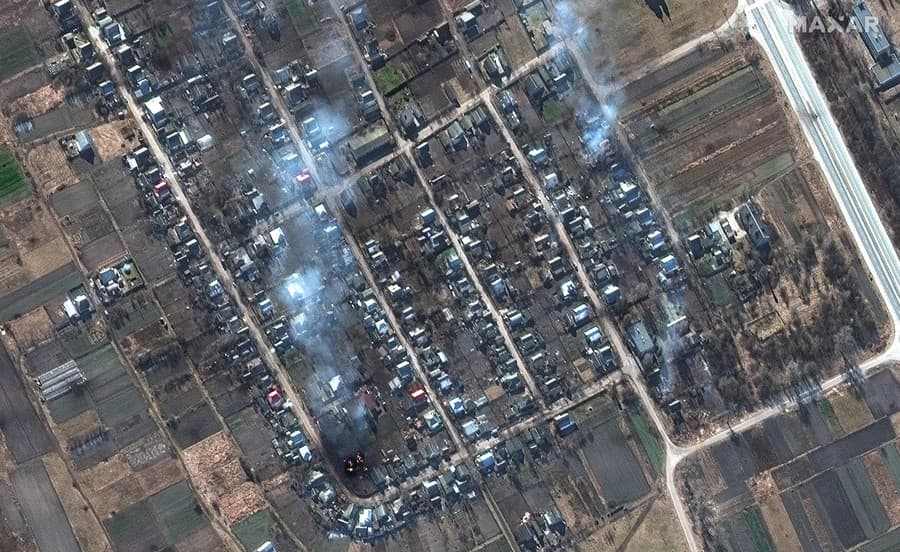 Zničené ukrajinské mestá po bombardovaní