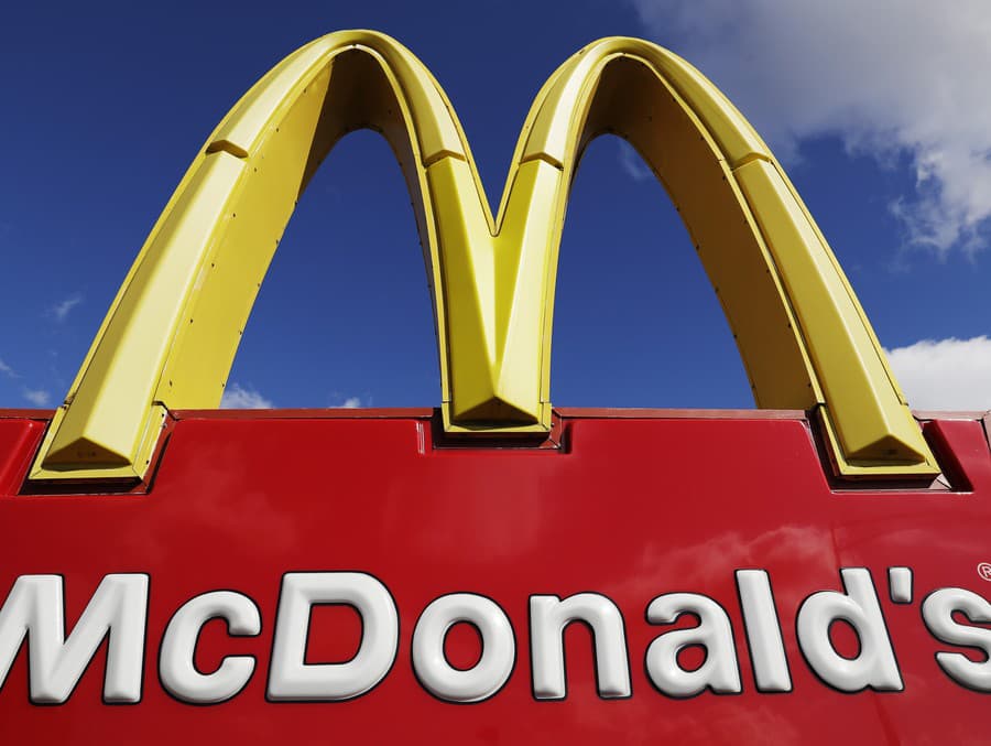 Logo americkej siete rýchleho občerstvenia McDonald’s 