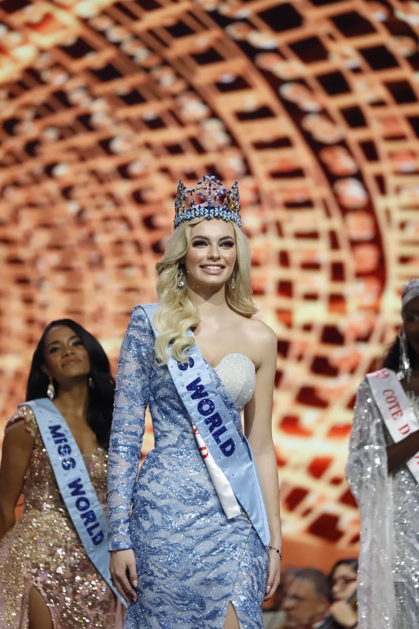 Karolina Biewleska sa stala Miss World.