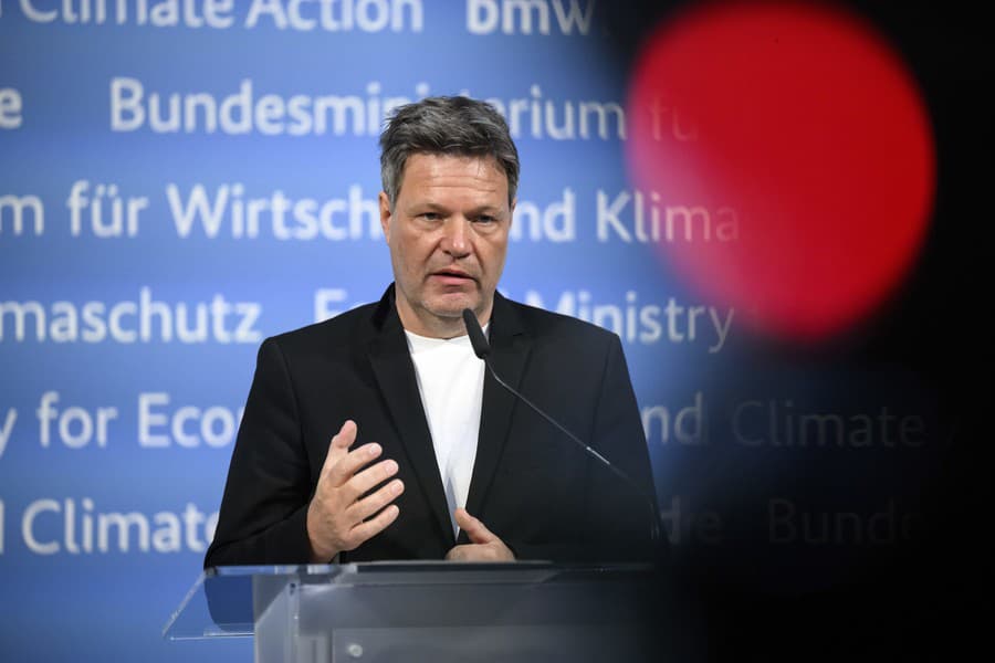 Nemecký minister hospodárstva a ochrany klímy Robert Habeck