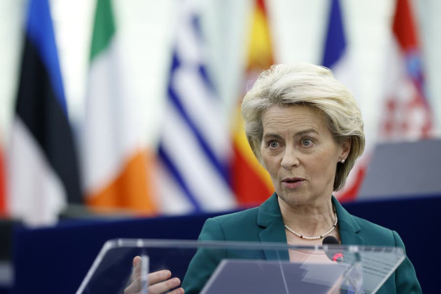 Predsedníčka Európskej komisie (EK) Ursula von der Leyenová 