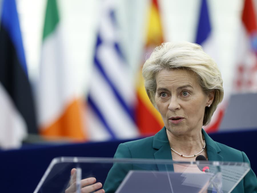 Predsedníčka Európskej komisie (EK) Ursula von der Leyenová 