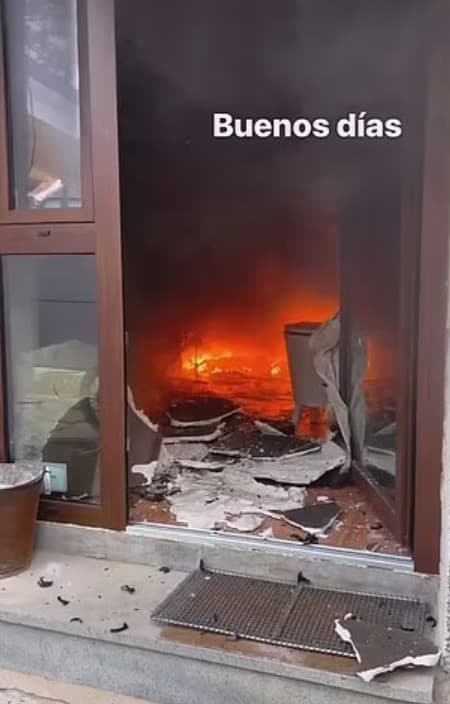 Miguel Herrán zverejnil zábery svojho zničeného domova. 