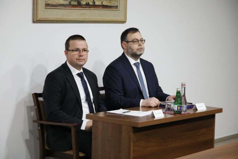 Prokurátor Špeciálnej prokuratúry Ladislav Masár (vpravo). 