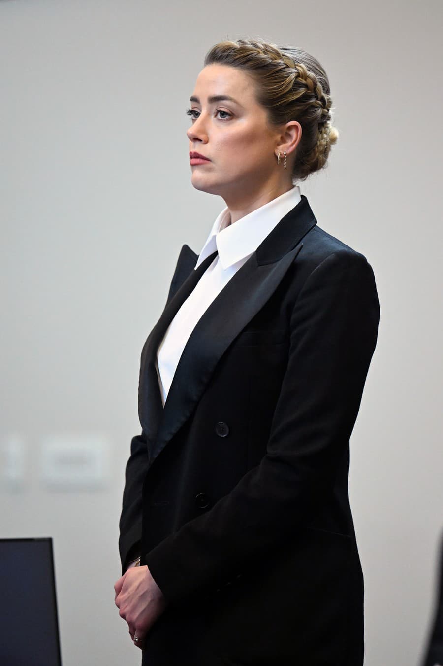 Amber Heard počas jedného zo súdnych pojednávaní. 