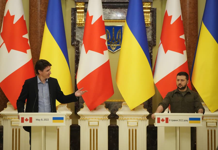 Justin Trudeau a Volodymyr