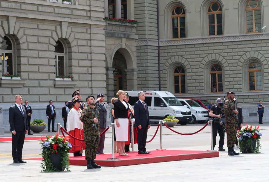 Švajčiarsky prezident prijal v