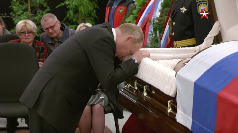 Emotívna rozlúčka Vladimira Putina