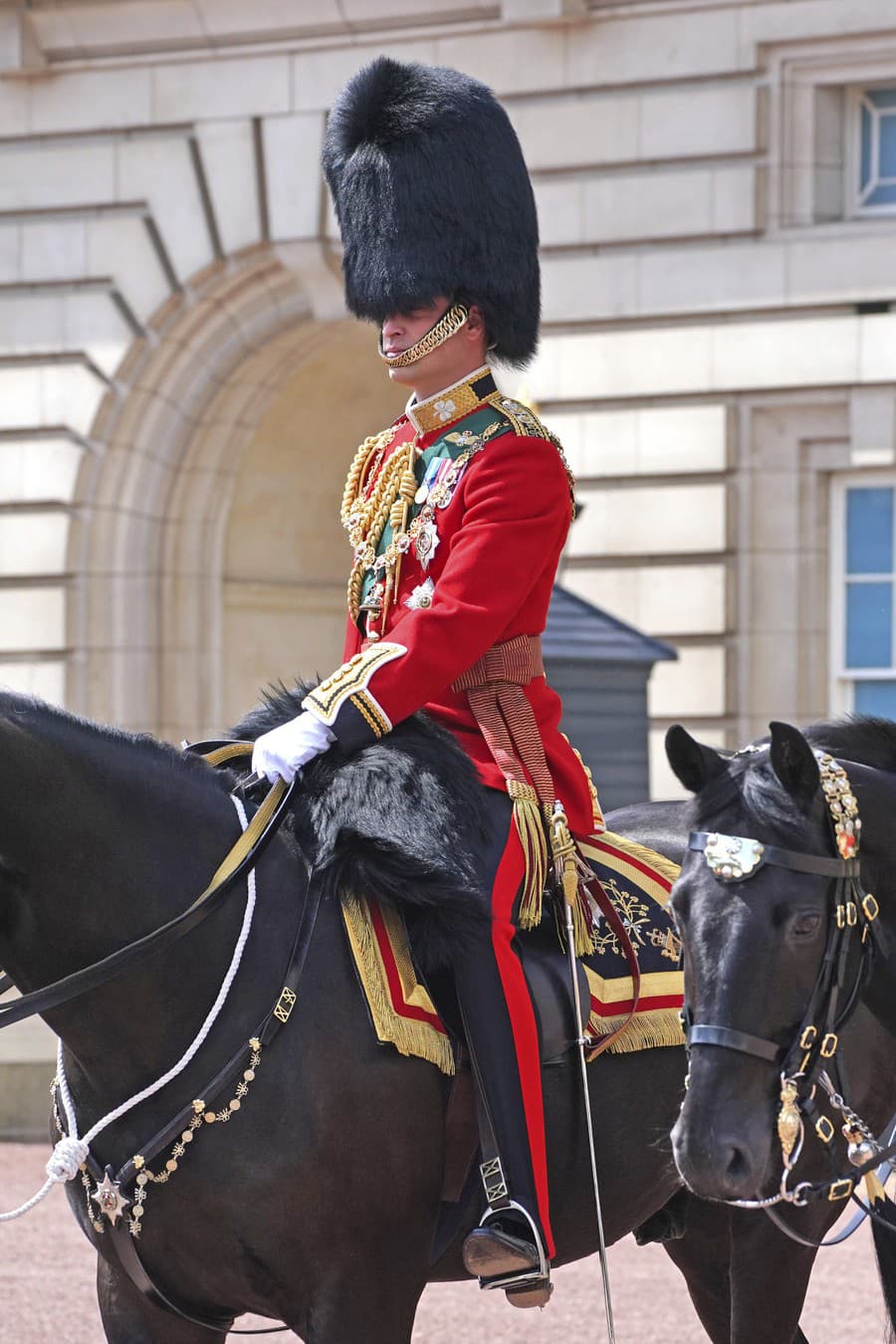 Princ William počas Trooping the Colour.