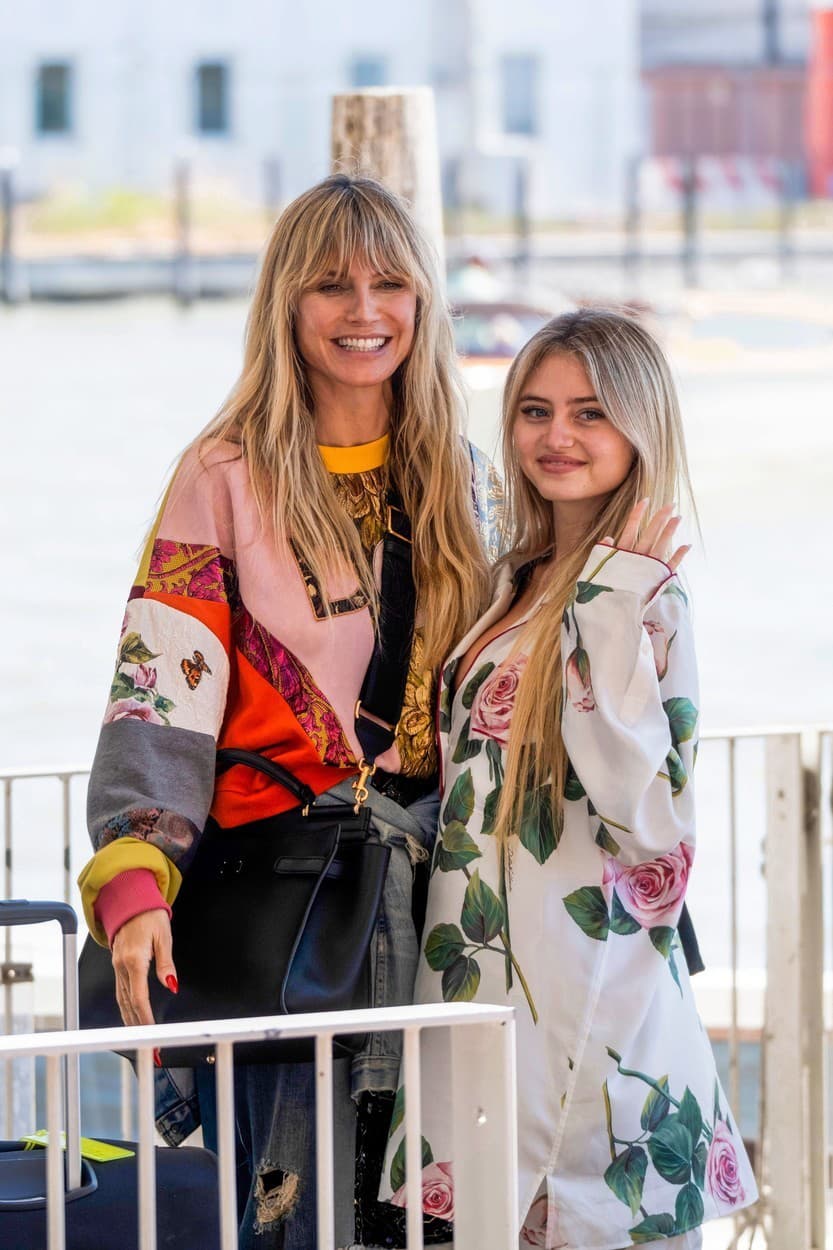 Heidi Klum je na svoju dcéru Leni pyšná.