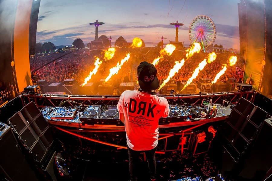 Pohľad z Main Stagu