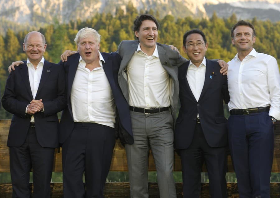 FOTO zo samitu G7