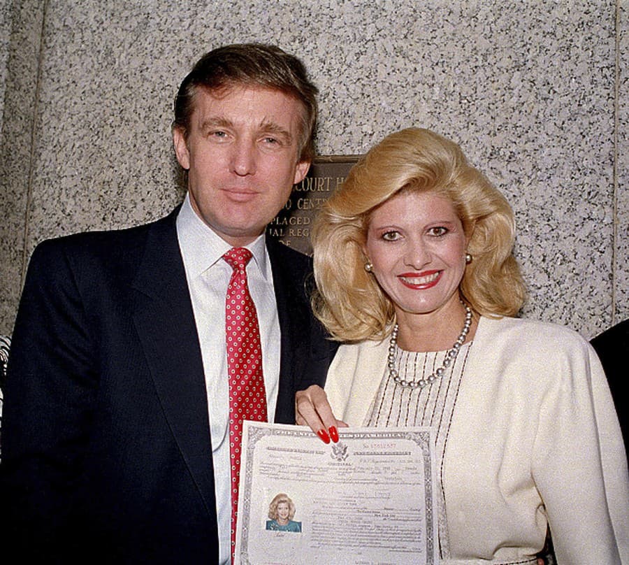 Ivana Trump s manželom Donaldom