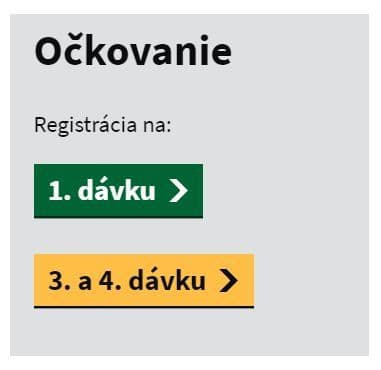 Slovensko začne očkovať 4.