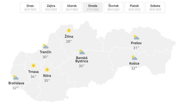 Slovensko v zajatí tropického