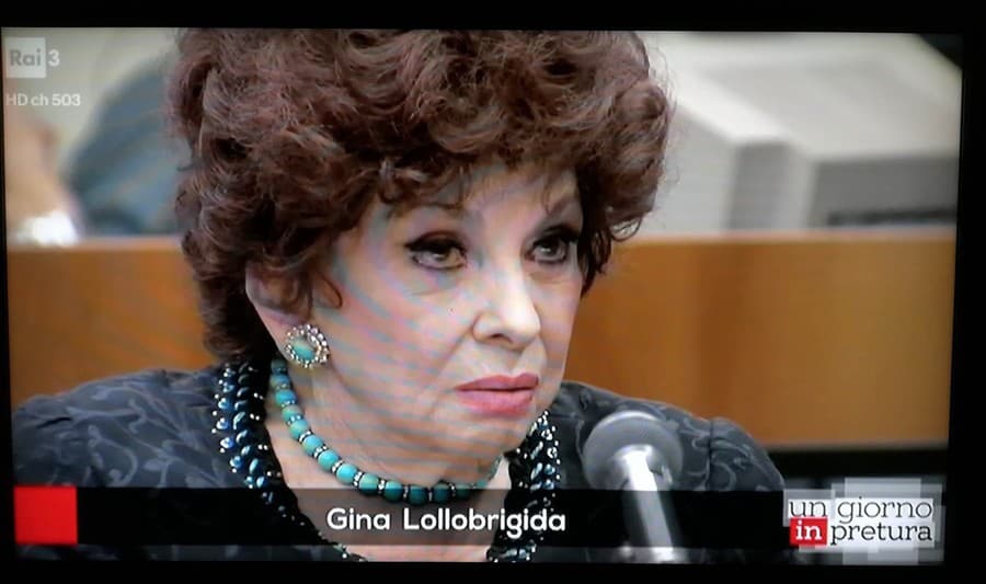 Legendárna herečka Gina Lollobrigida