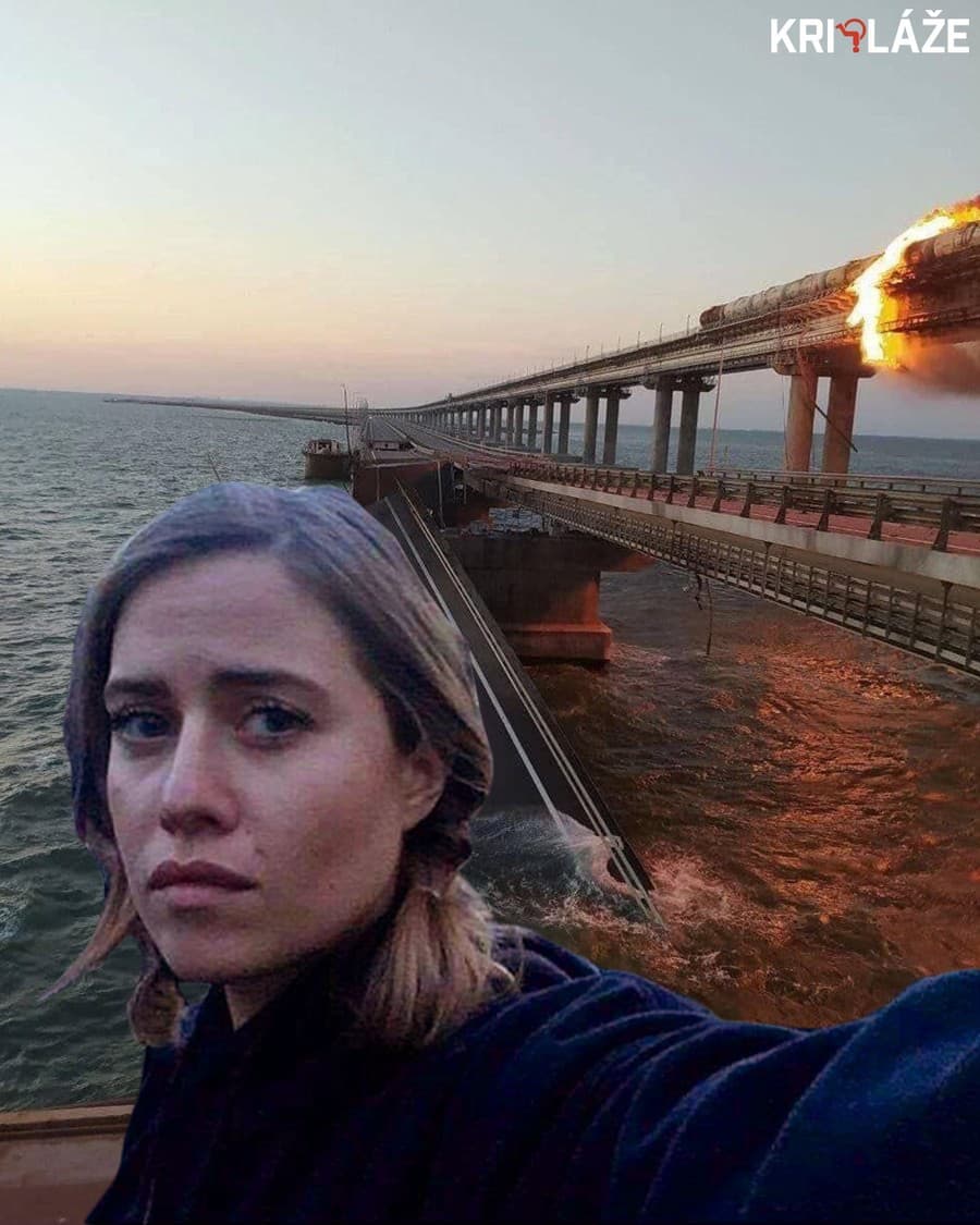 Výbuch mosta pri Kryme