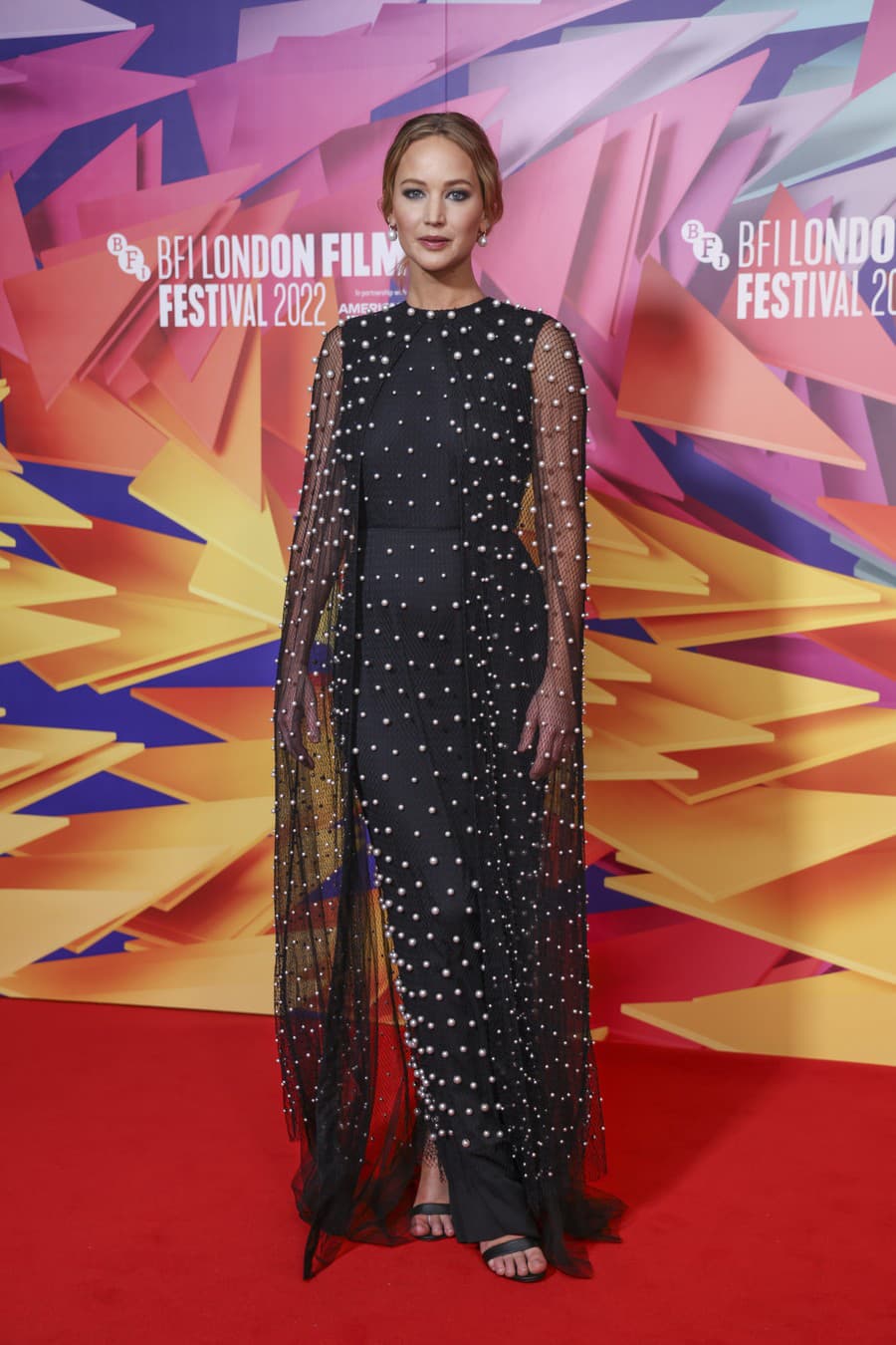 Jennier Lawrence počas Londýnskeho filmového festivalu