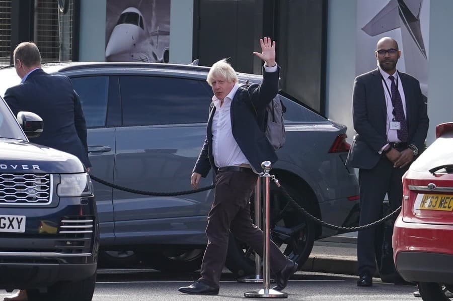 Johnson priletel do Británie: