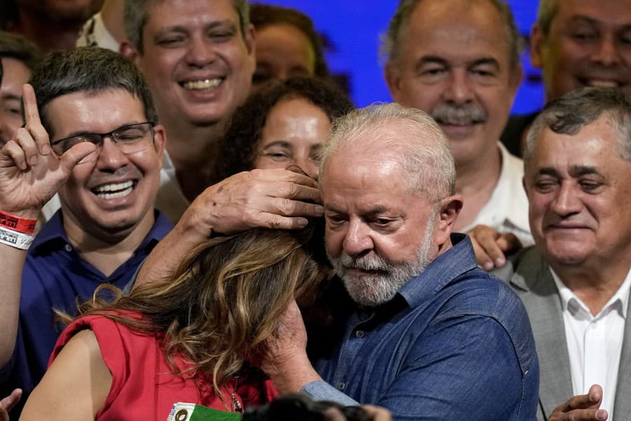 Novozvolený Luiz Inácio Lula da Silva
