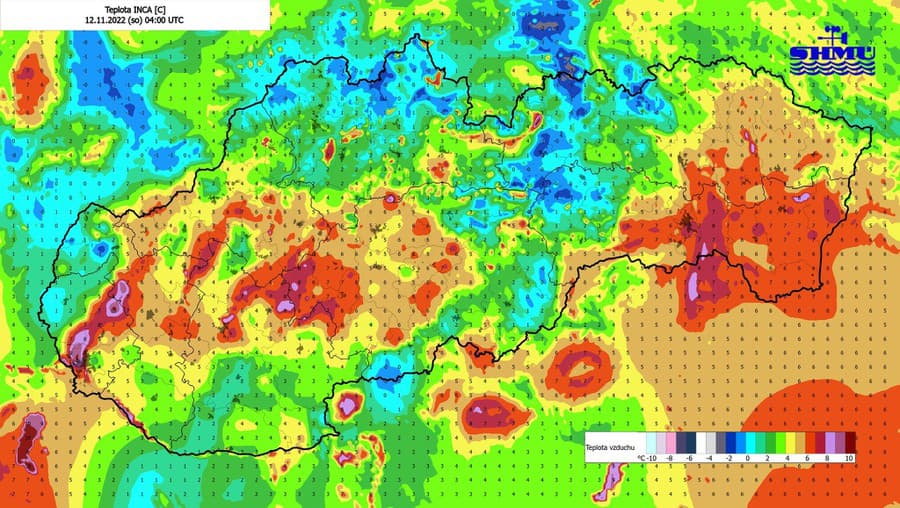 Podľa meteorológov dochádza na