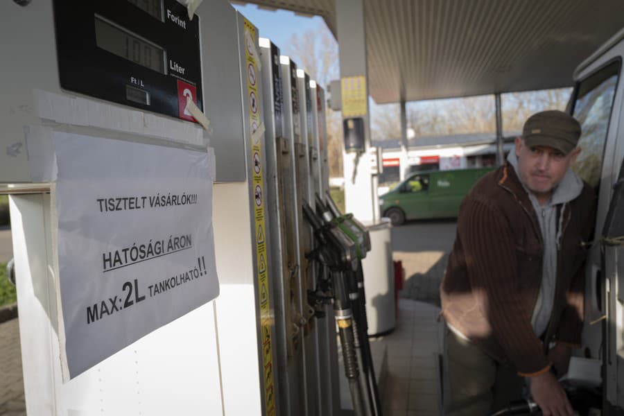 Maďarská panika na pumpách: