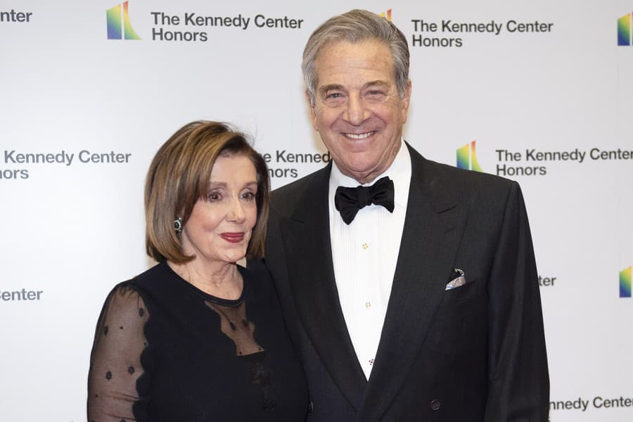Nancy Pelosiová s manželom