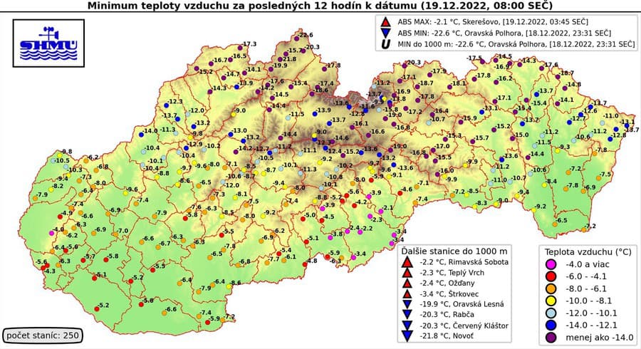 FOTO Meteorológovia zaznamenali zatiaľ