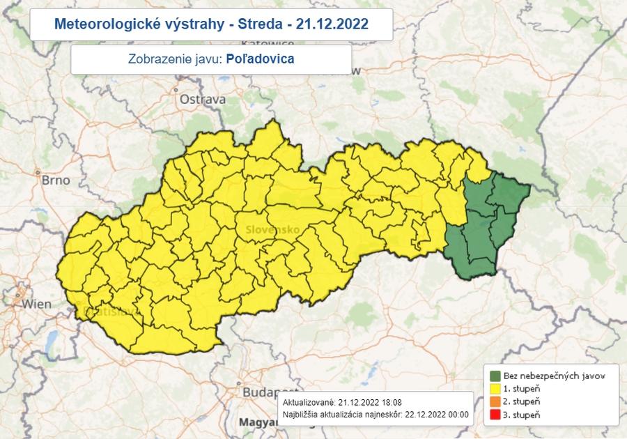 Meteorológovia upozorňujú na vietor