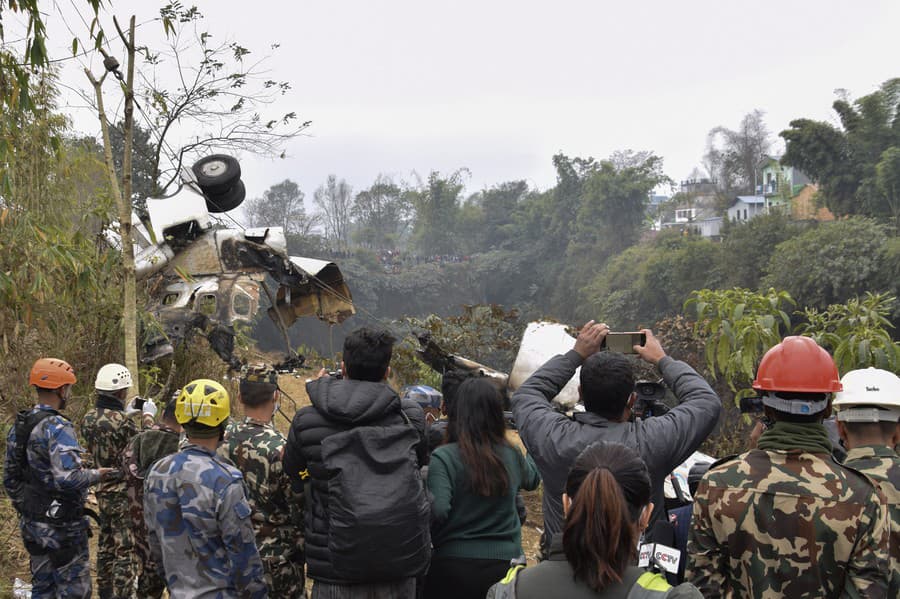 Havária lietadla v Nepále,