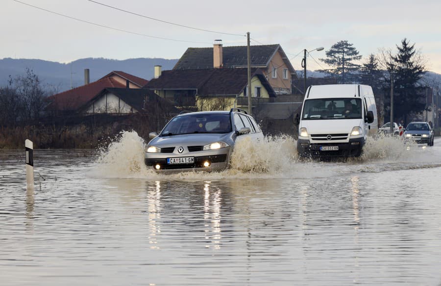 FOTO Balkán postihli záplavy: