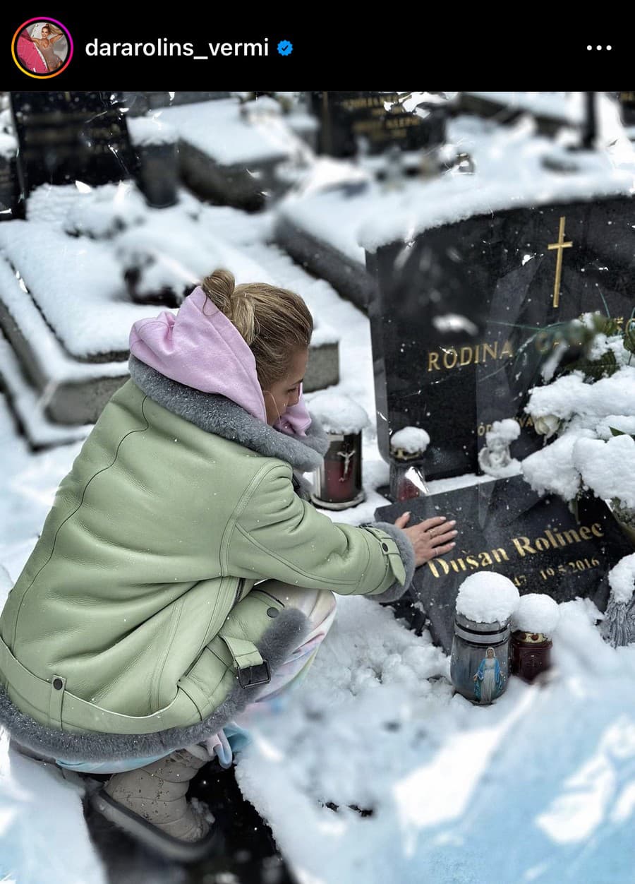 Dara Rolins pred jej veľkým koncertom stihla navštíviť aj hrob svojho otca
