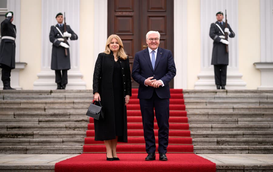 Slovenskú prezidentku prijal nemecký