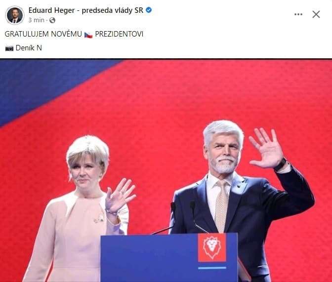 Slovenskí politici blahoželajú Pavlovi