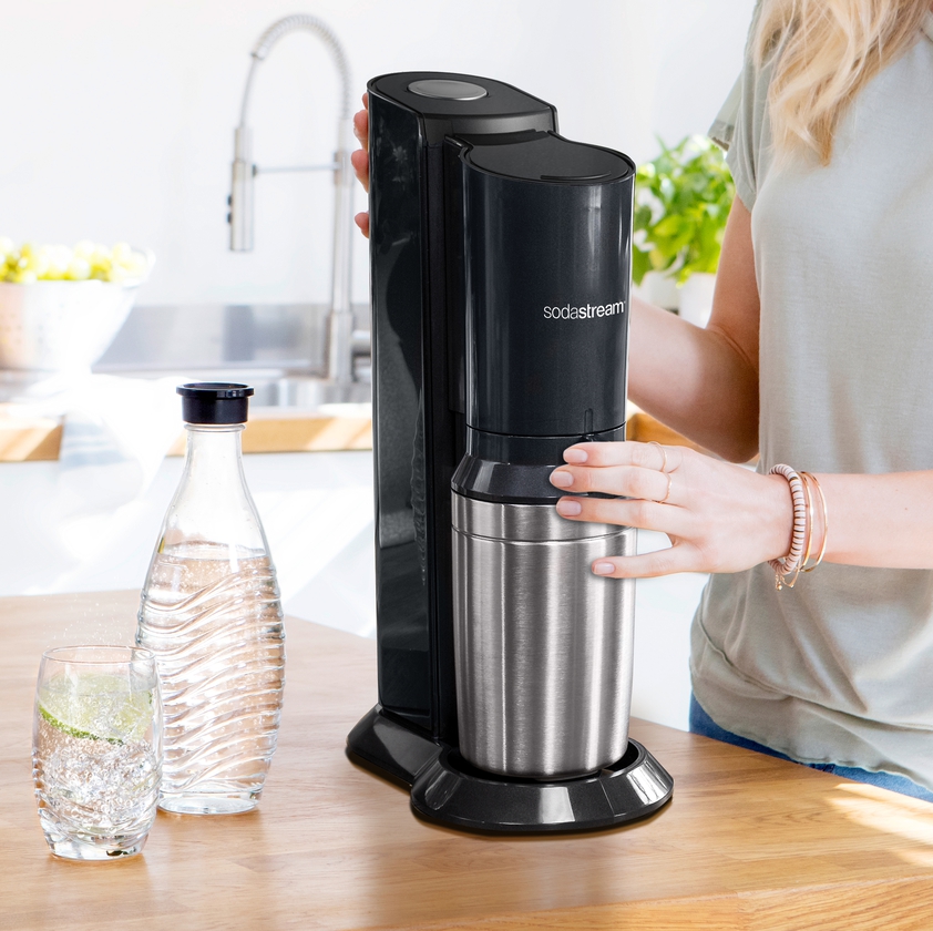 SodaStream Crystal nespraví hanbu ani doma, ani v kancelárii.