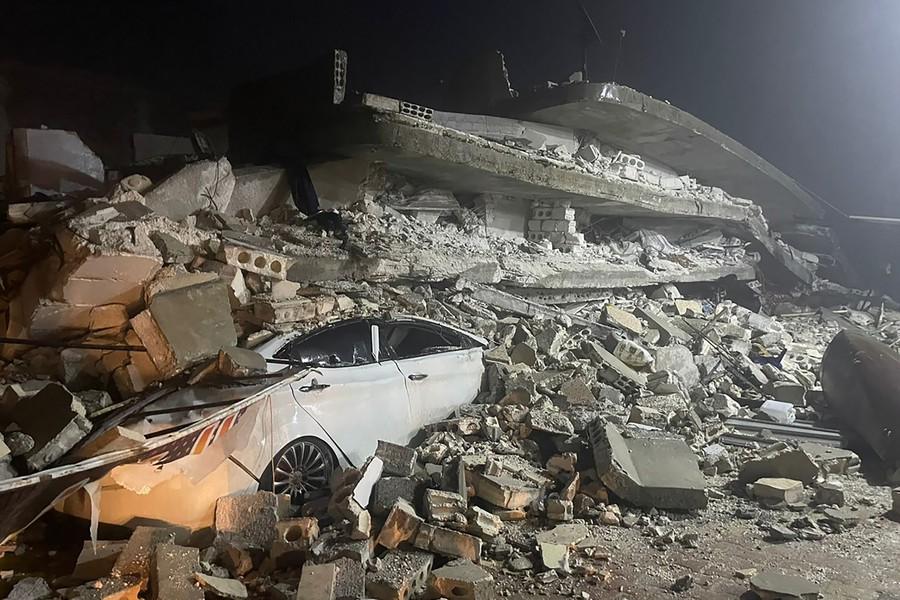 Zemetrasenie v Sýrii
