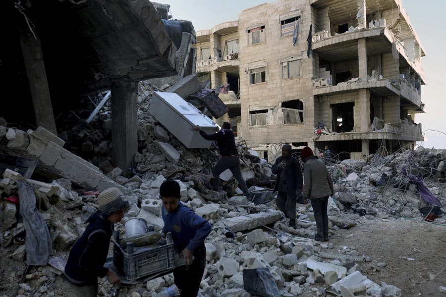 Zemetrasenie spôsobilo v Sýrii