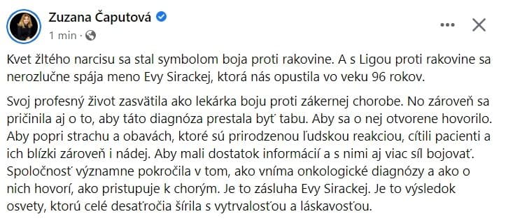 Slovensko zasiahla smutná správa: