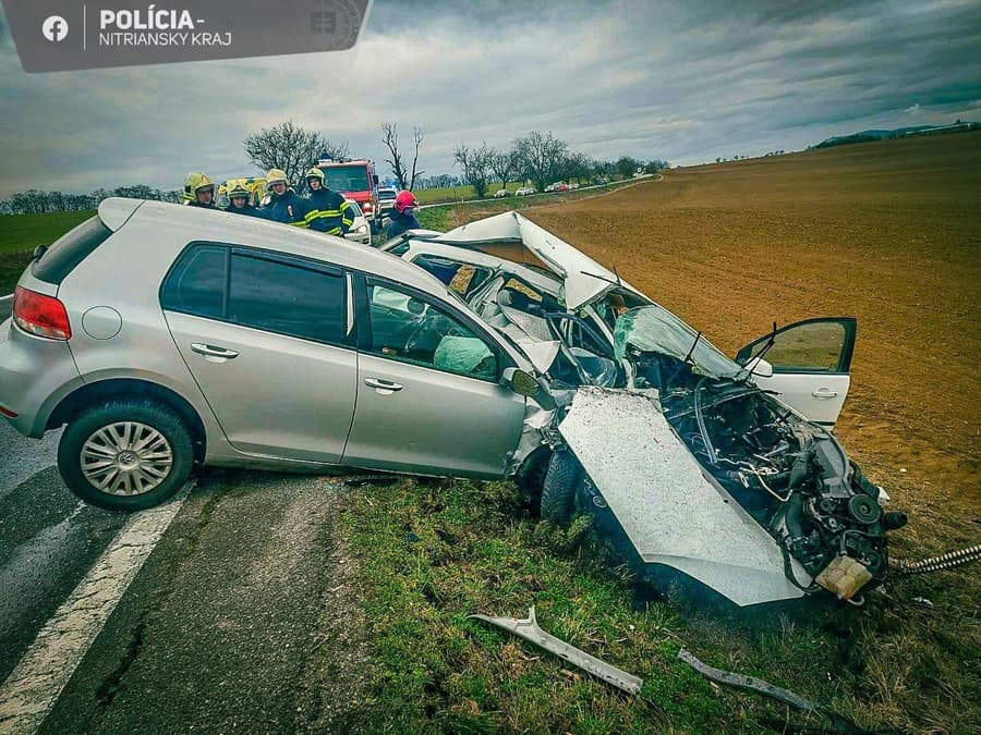 Nehoda pri Nitre: 48 ročná vodička prišla o život.