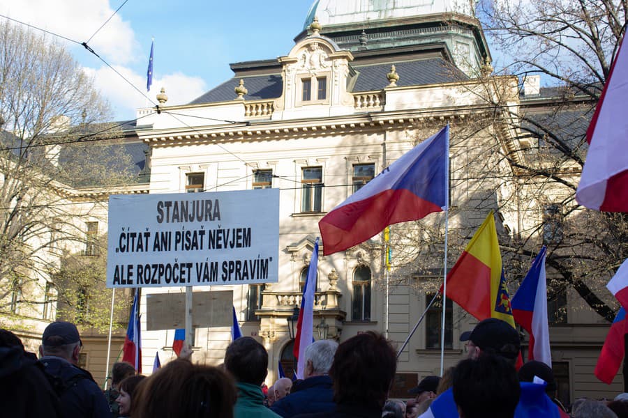 Praha protesty