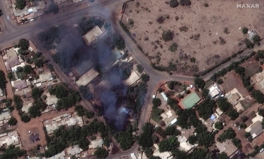V Chartúme, hlavné mesto Sudánu, zúri vojna