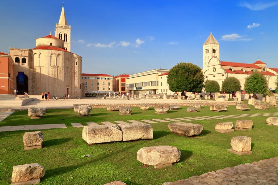 Rímske fórum v Zadare