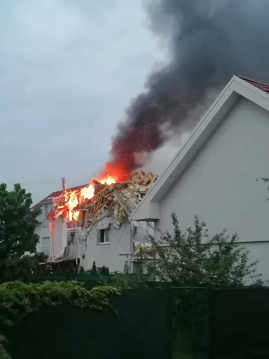 V obci Biely Kostol vybuchol plyn