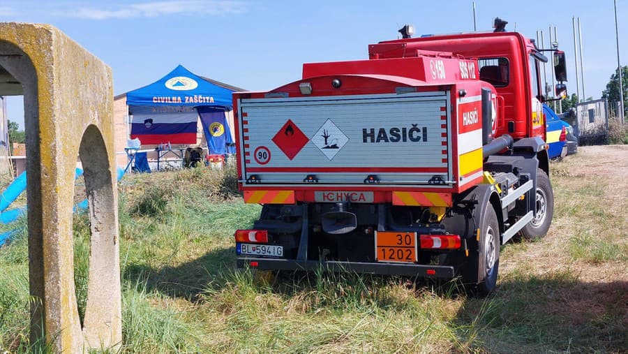 Slovenskí hasiči pomáhajú s odčerpávaním vody v Taliansku